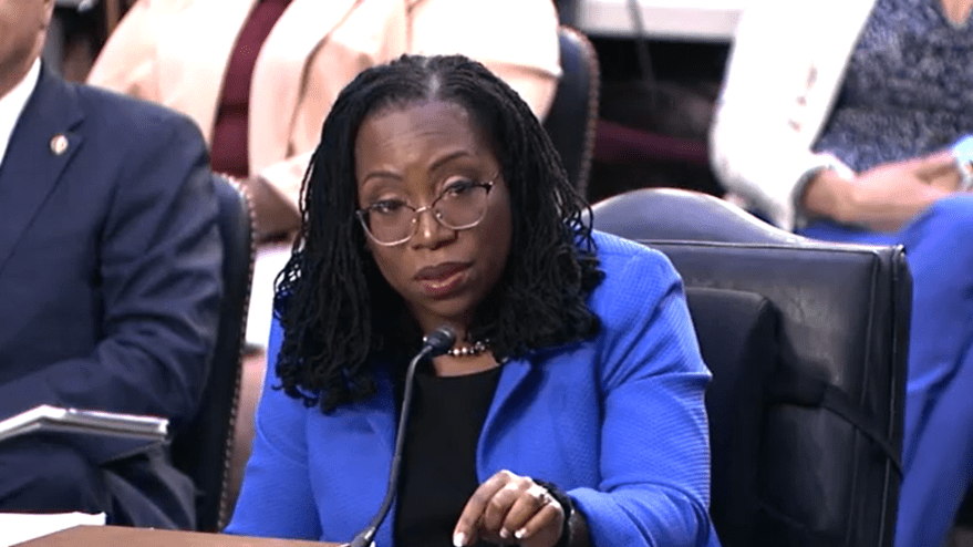 Judge Kentanji Brown Jackson at Confirmation Hearing