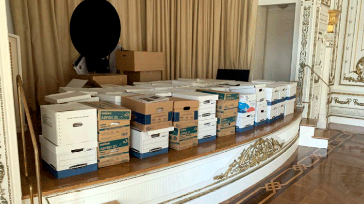Some of the government documents found at Mar-a-Lago