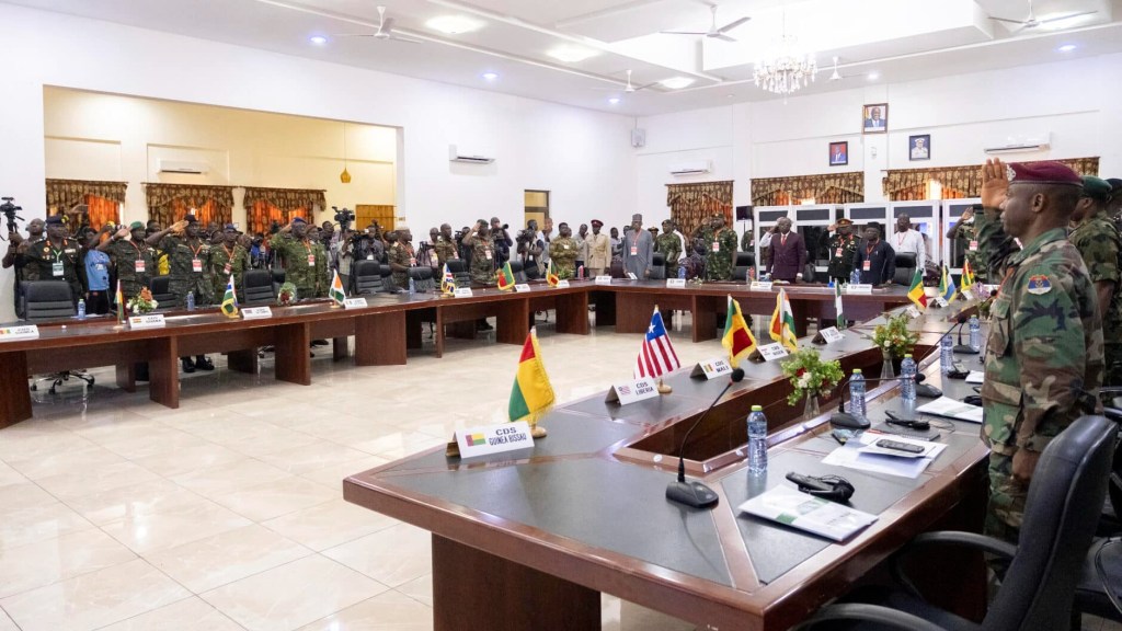 Meeting of ECOWAS Defense Chiefs in Ghana