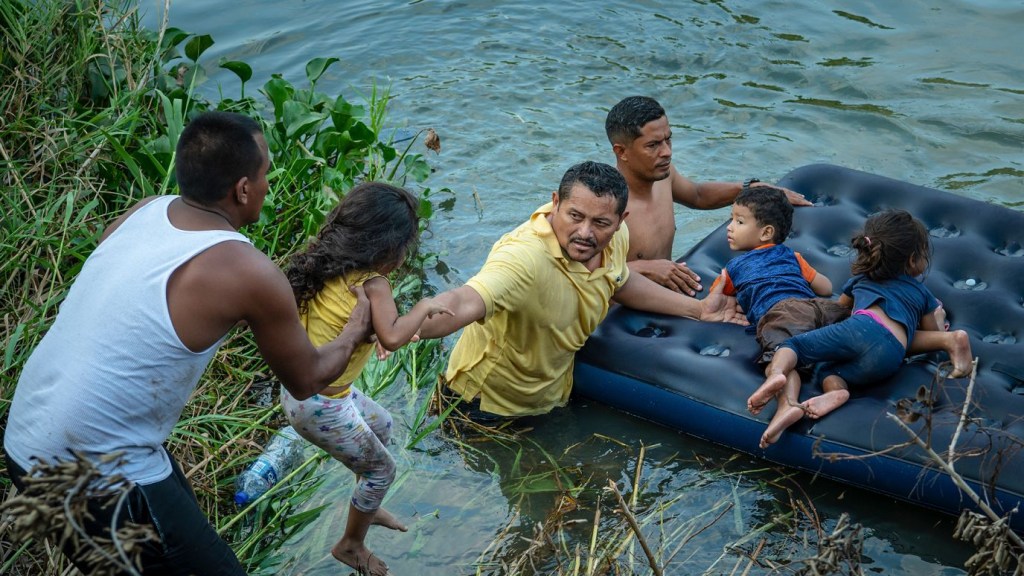 Border crossing in Texas last May