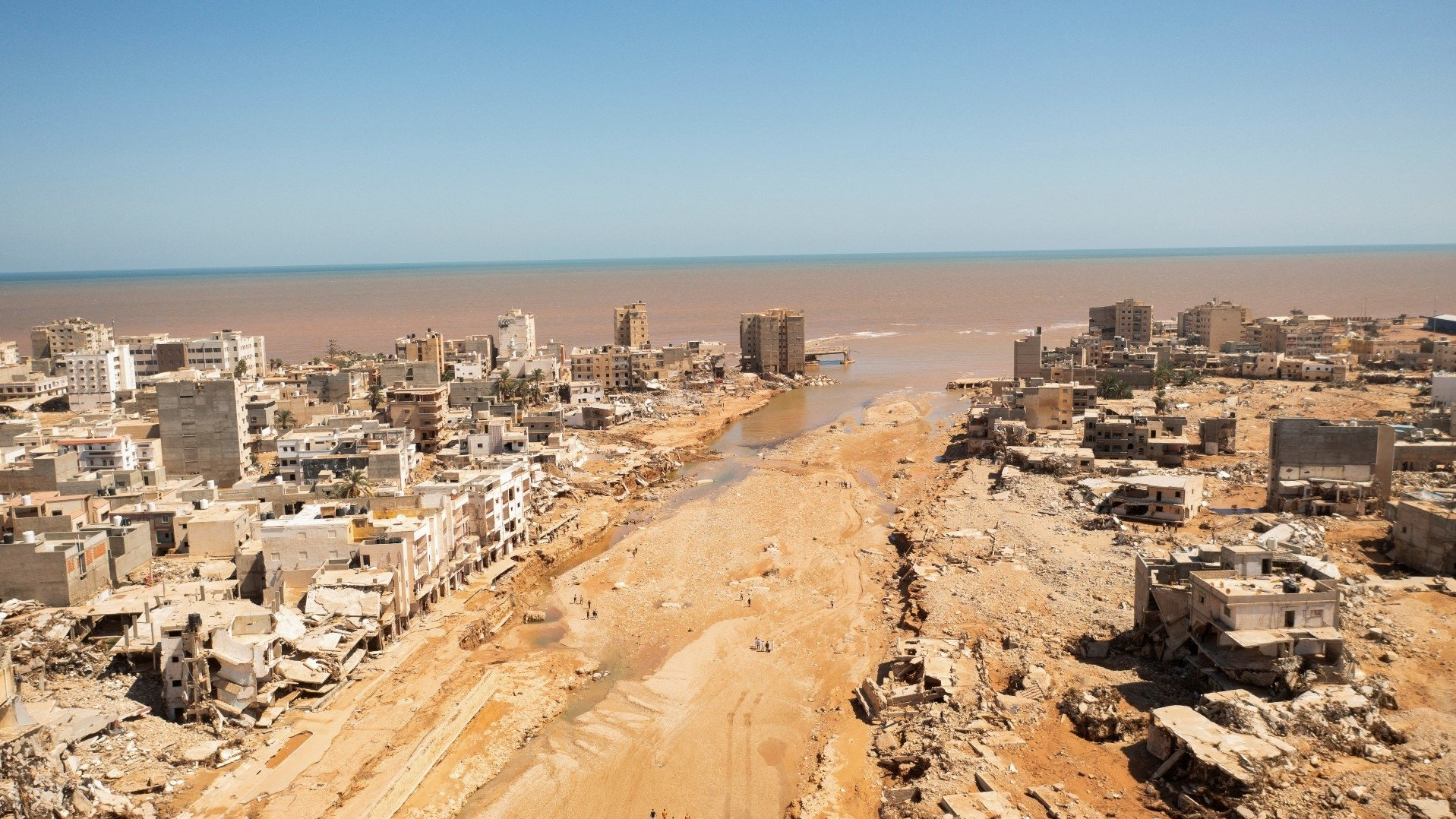 Derna, Libya after the flood
