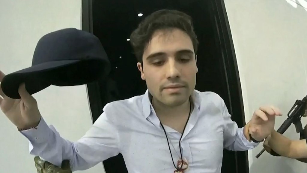 Ovidio Guzman arrested by Mexican National Guard in January 2023
