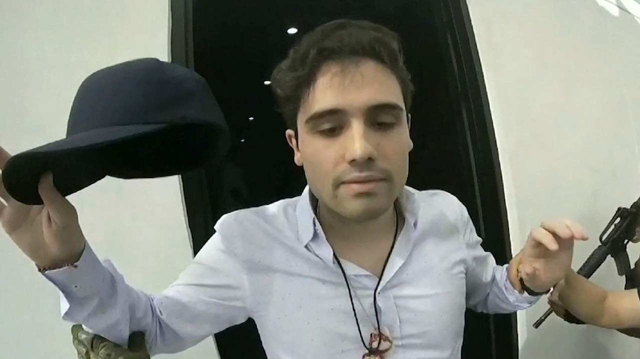 Ovidio Guzman arrested by Mexican National Guard in January 2023