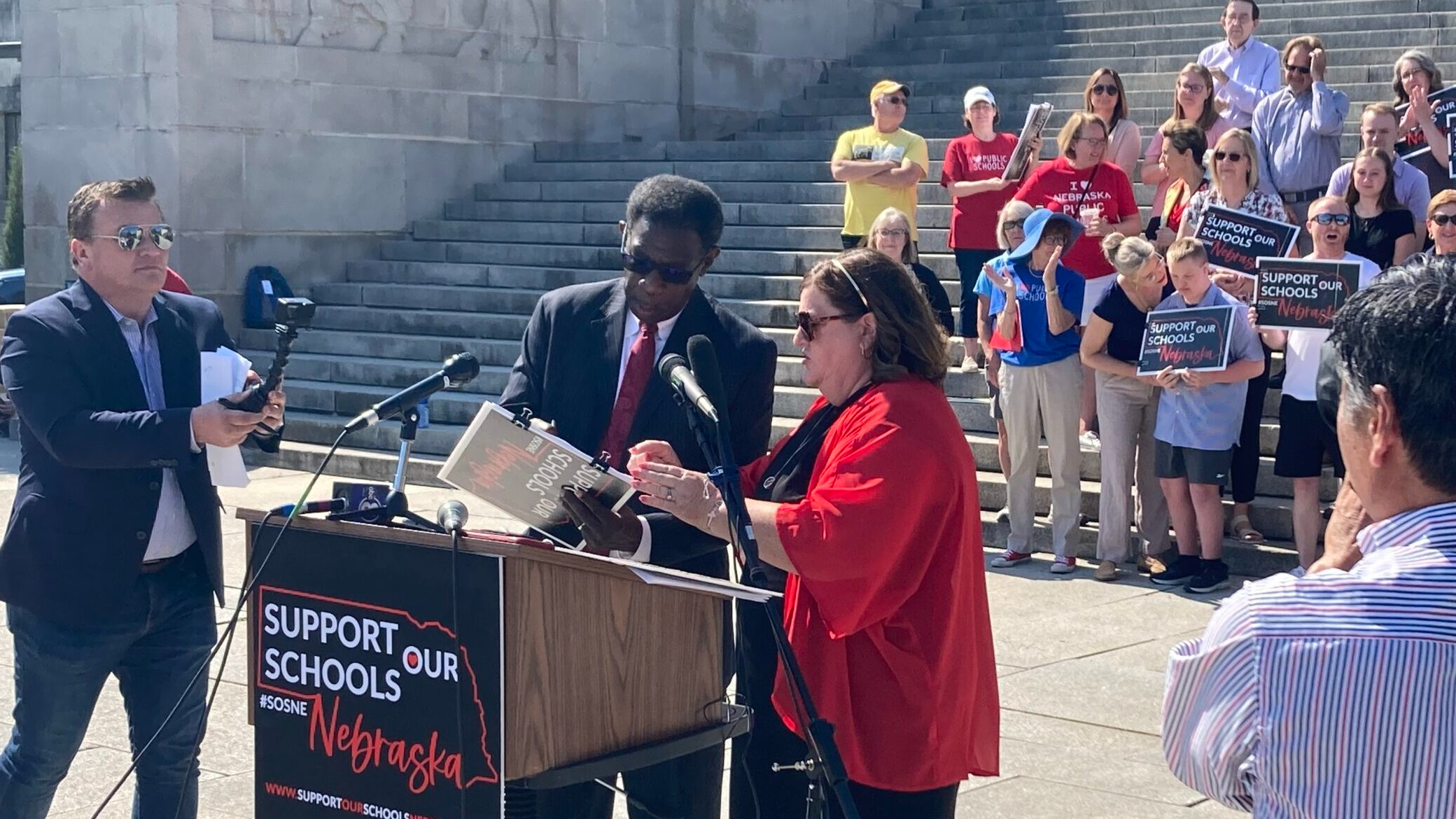 Speakers promote pro-public school referendum in June in Nebraska