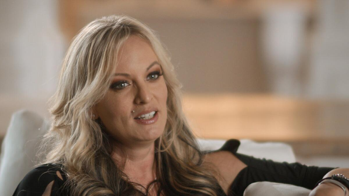 Stormy Daniels, the woman to whom Donald Trump paid $130K for her silence