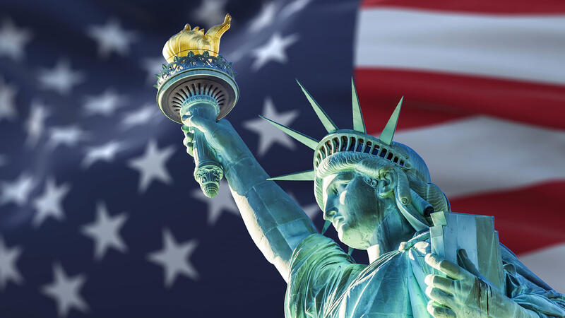 Statue of Liberty on the CBO Report Cover