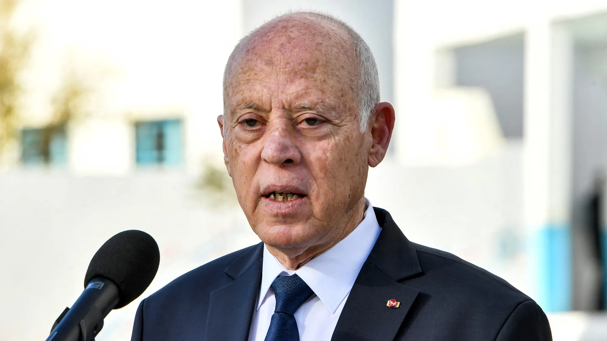 Tunisian President Kais Saied